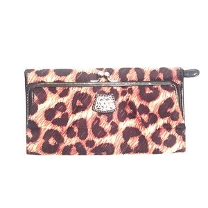 Brighton Leopard Print Wallet - NWT